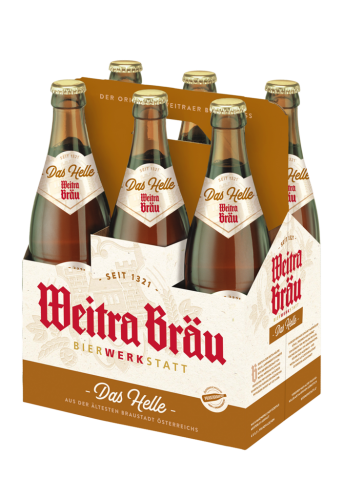 3 6/0.50MP Weitra Bräu Das Helle MW 