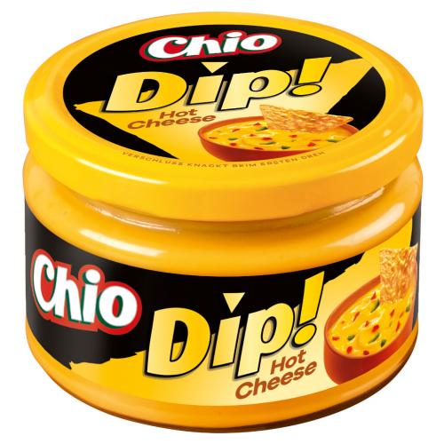 6 200ml Gl Chio Dip Hot Cheese 