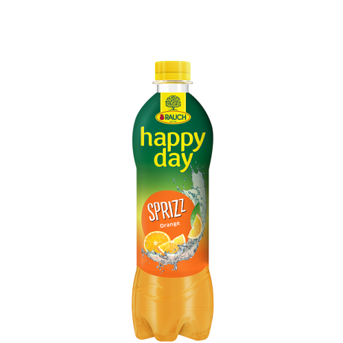 12 0.50l Fl Rauch Happy Day Orange gespritzt PET EWP 