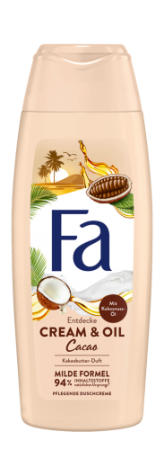 12 250ml Fl FA Duschgel Cream+Oil 