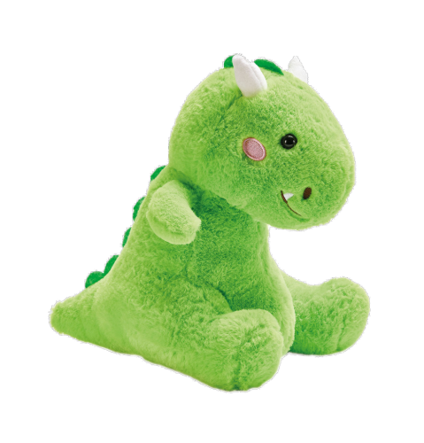 1 1St Pg Plüsch Dino, grün 25cm 