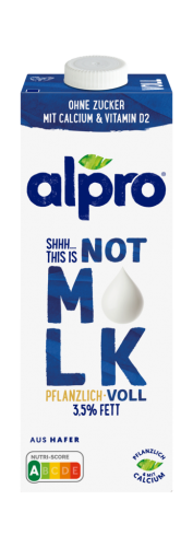 8 1.00l Pg Alpro Hafermilch this is not Milk Drink pflanzlich  