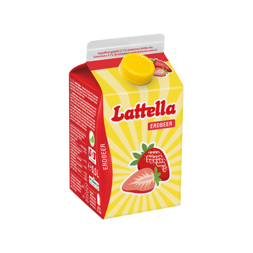 12 0.50l Pg Lattella Erdbeer 