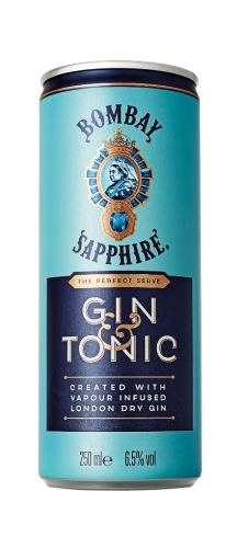 12 0.25l Ds Bombay Sapphire und Tonic 