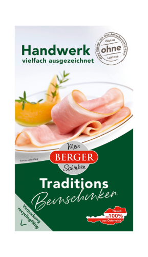 5 100g Pg Berger Beinschinken geschnitten 