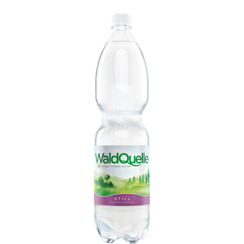 6 1.50l Fl Waldquelle Mineralwasser still PET EWP 
