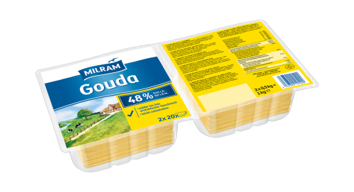 1 2/500gr Pg Milram Gouda Scheiben (6) 