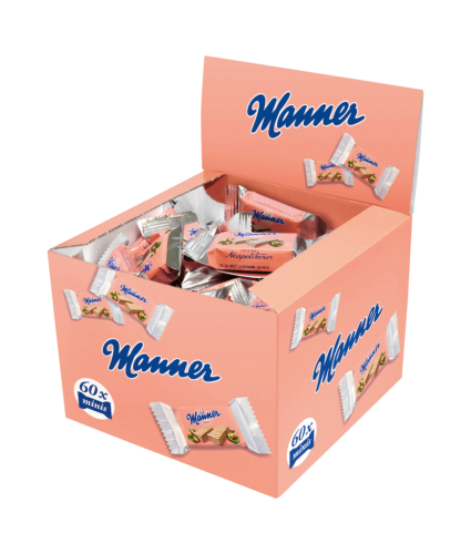 1 60StKt Manner Neapolitaner Minis 15g  