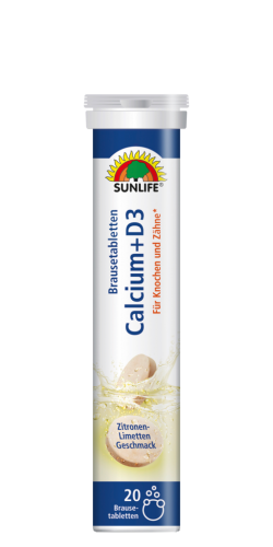 12 20St Pg SUNLIFE Calcium + D3 Brausetabletten 