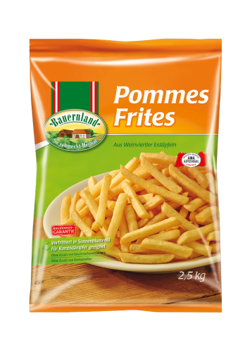 4 2,5kgPg TKK Bauernland Pommes Frites 