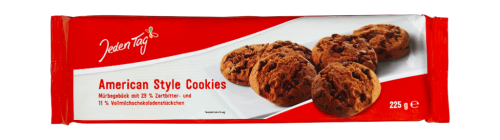 16 225g Pg Jeden Tag American Style Cookies 