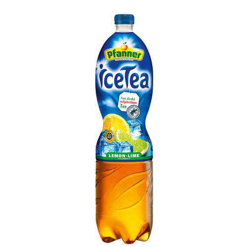 6 1.50l Fl Pfanner Ice Tea Lemon-Lime PET EWP 