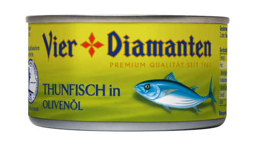 12 185gr Ds 4-Diamant Thunfisch in Olivenöl 