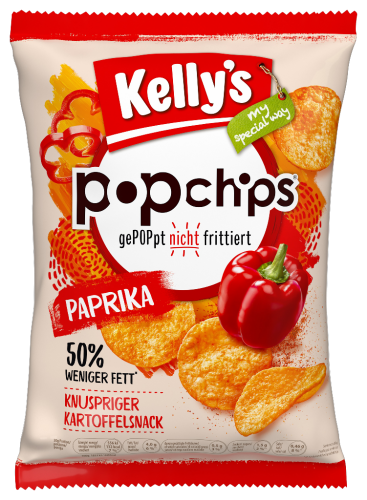 12  Kelly´s Popchips Paprika 