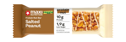 12 46grPg MaxiNutrition Protein Nut Bar Salted Peanut 