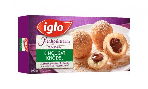 8 400g Pg TKK Iglo Nougatknödel 