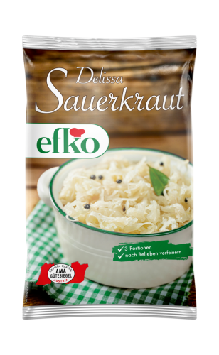 24 500g Pg Efko Delissa Sauerkraut 