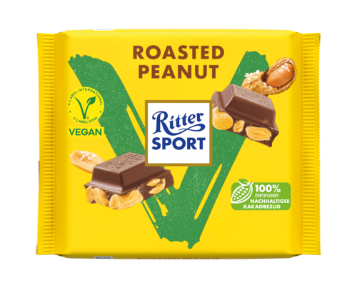 11 100g Ta Ritter Sport Vegan Roasted Peanut 
