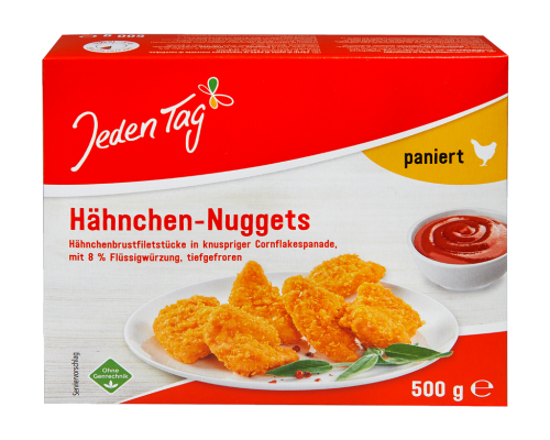10 500g Pg TKK Jeden Tag Hähnchen Nuggets 