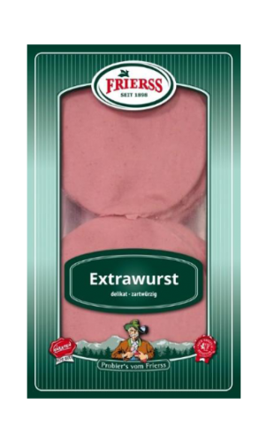 0,5 kg Extrawurst geschnitten 500gr 