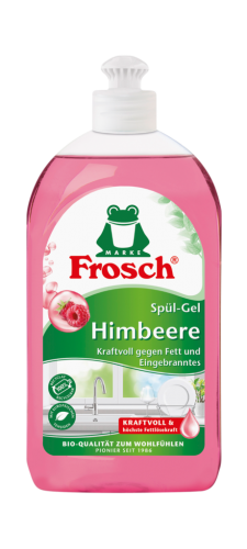 8 500mlFl Frosch Spül-Gel Himbeere 