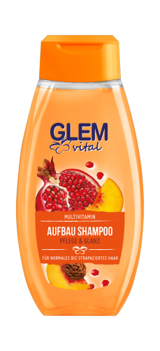 6 350ml Fl Glem Vital Shampoo Multivitamin 
