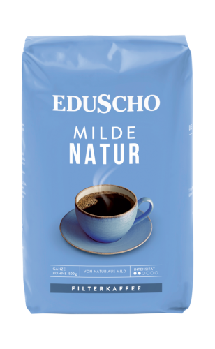 6 500g Pg Eduscho Milde Natur Bohne 