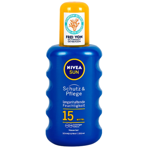 6 200ml Fl Nivea Sun Spray LF 15 
