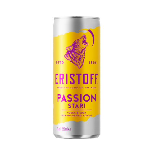 12 0.25l Ds Eristoff Passion Star 5% EWP 