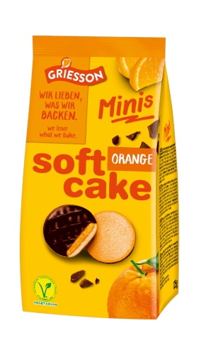 12 125gr Pg Gries.Soft Cake Ora.Minis 