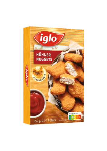 10 250g Pg TKK Iglo Hühner Nuggets 