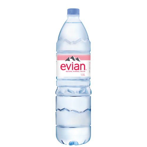 6 1.50l Fl Evian Mineralwasser  