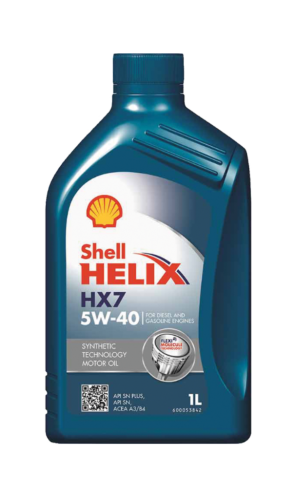 12 1LFL Shell Helix HX7 5W-40 SP 