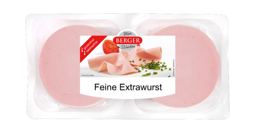 1 2/500gr Pg Berger Extrawurst 