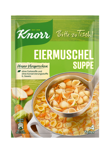 20 59gr Bt Knorr BZT Eiermuschelsuppe 