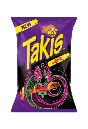 18 100g Pg Takis Dragon Sweet Chilli  