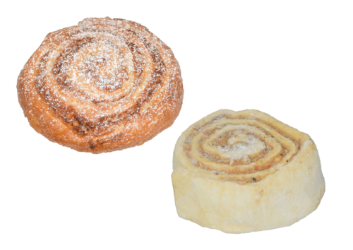 30 130gr Pg TKK Butter Nussschnecke mit Nussfüllung ungebacken tiefgekühlt  
