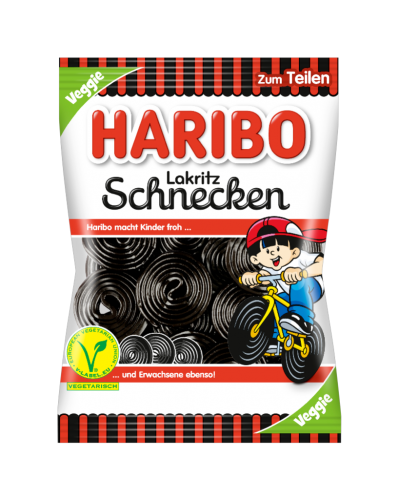 18 175g Bt Haribo Lakritz-Schnecken 