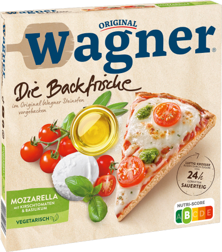 8 350grPg TKK Wagner Backfrische Mozzarella Pizza 