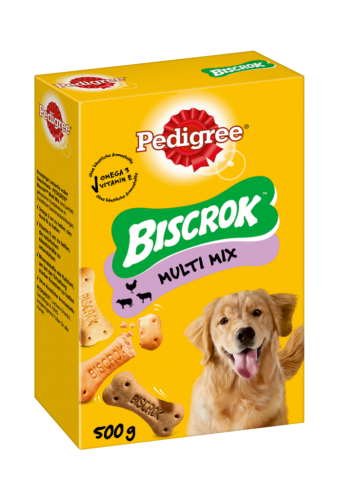6 500g Pg Pedigree Hundefutter  Biscrok Kauhappen 