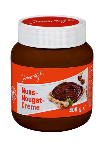 12 400g Gl Jeden Tag Nuss-Nougat-Creme 