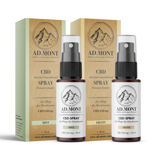 8 10ml Fl CBD Spray 2,5% gemischt DP 