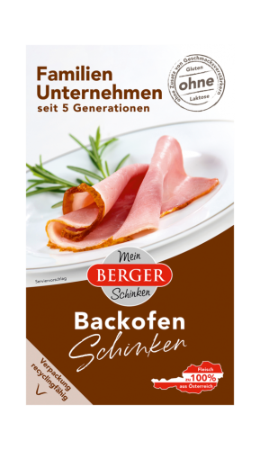 5 100g Pg Berger Backofenschinken geschnitten 