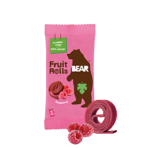 18 20g Pg Bear Fruit Rolls Singles Himbeere 