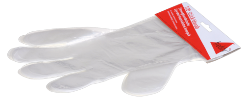 20 100St Pg Handschuhe LDPE geblockt transparent  