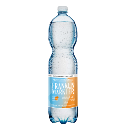 6 1.50lFl Frankenmarkter Mineralwasser classic prickelnd 