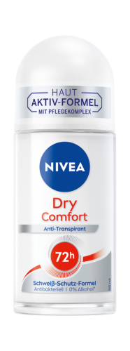 6 50 ml Pg Nivea Deo Dry Roll On femin 