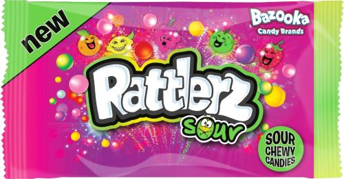12 120g Pg Bazooka Rattlerz Sour 