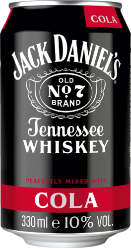 12 0.33l Ds Jack Daniel's and Cola 