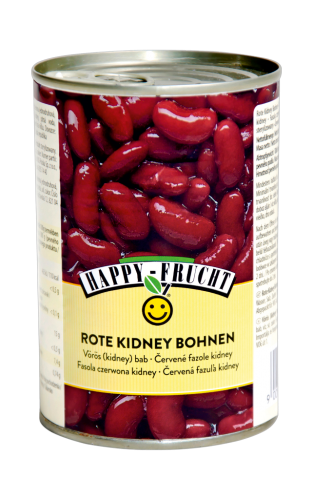 12 400gr Ds Happy Frucht Rote Kidneybohnen 